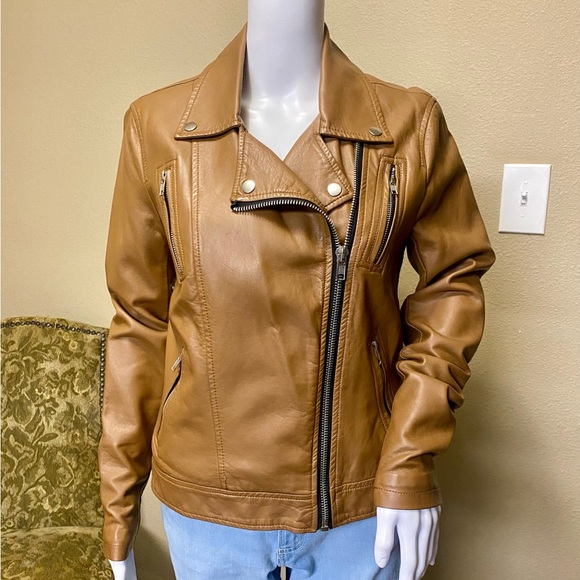 Forever 21 Faux Leather Moto Jacket - Picture 3 of 12